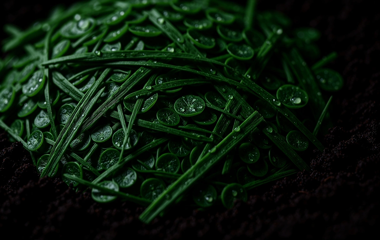 Botanical structural cellular detail